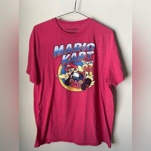 Mario Kart Since ‘92 Men’s Red T-Shirt Size XL.